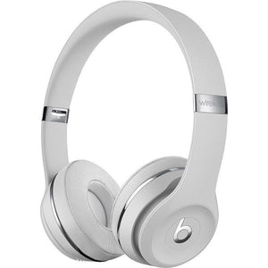 Beats Solo3, Solo 2 Wireless, Kulak Üstü, Saten Gümüş, Ekolojik Deri ( 1 Çift Kulak Yastığı )