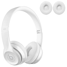 Load image into Gallery viewer, Beats Solo3, Solo 2 Wireless, On-Ear, White, Ecological Leather ( 1 Pair Ear Pads )
