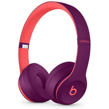 Görseli Galeri görüntüleyiciye yükleyin, Beats Solo3, Solo 2 Wireless, Kulak Üstü, Mor, Ekolojik Deri ( 1 Çift Kulak Yastığı )
