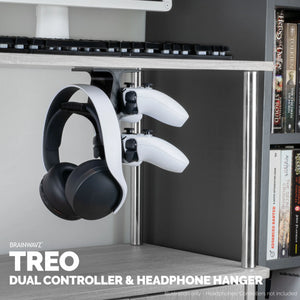 THE TREO - UNDER DESK DUAL HANGER