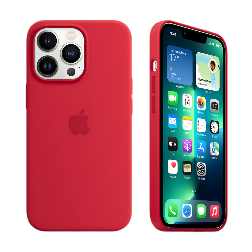 Silicone Case (RED)