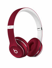 Görseli Galeri görüntüleyiciye yükleyin, Beats Solo3, Solo 2 Wireless, Kulak Üstü, Bordo, Ekolojik Deri ( 1 Çift Kulak Yastığı )
