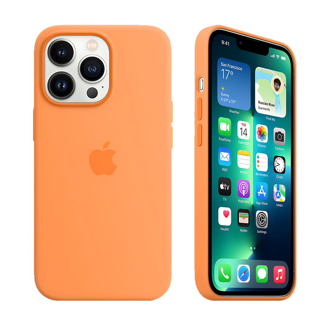 Silicone Case (PASTEL ORANGE)